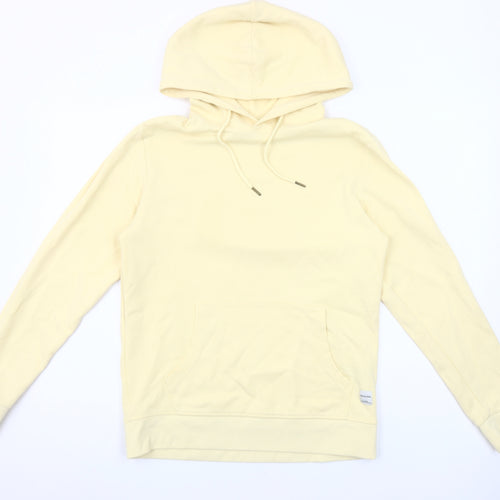 Jack & Jones Men’s Beige Pullover Hoodie Size L Regular Fit