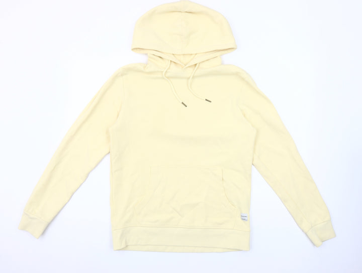 Jack & Jones Men’s Beige Pullover Hoodie Size L Regular Fit