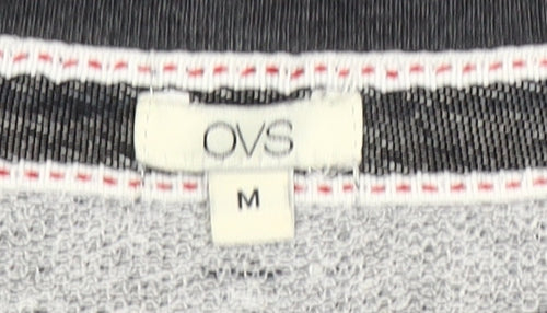 OVS Women's Charcoal Skull Graphic Pullover Sweatshirt Size M