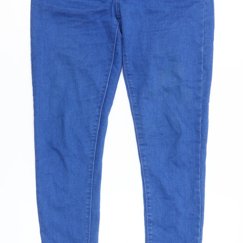 Denim Co. Women's Blue Skinny Stretch Jeans Size 12