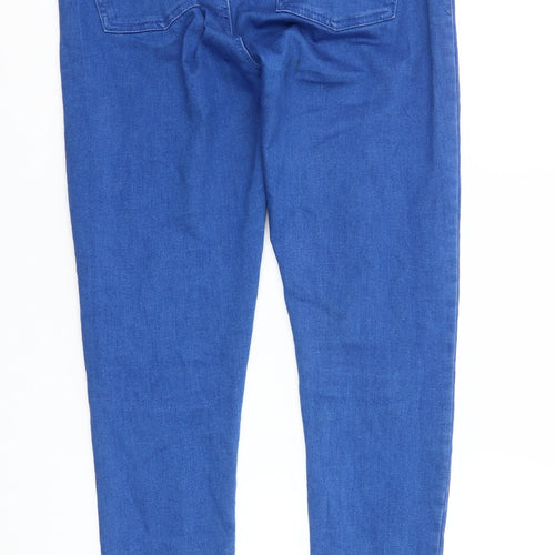 Denim Co. Women's Blue Skinny Stretch Jeans Size 12