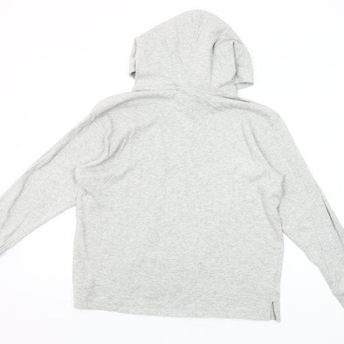 Champion Women's Grey Pullover Hoodie M 100% Cotton Athleticwear