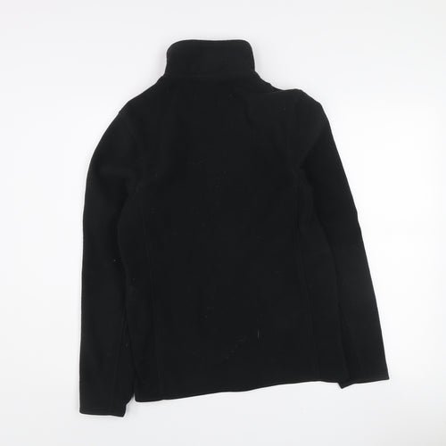 Pro RTX Men's Black Fleece Full Zip Jacket Size S Embroidered Workwear
