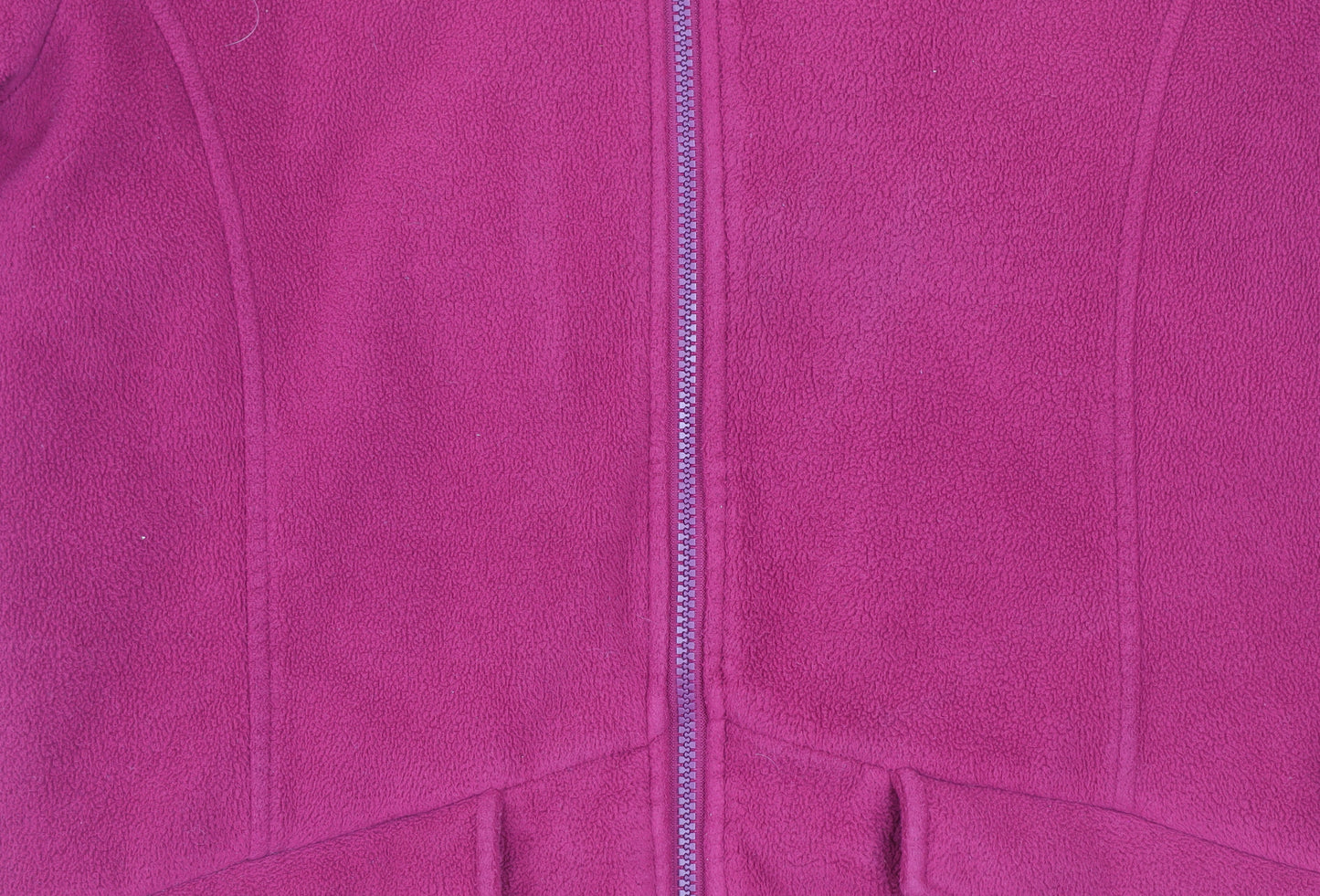 Cotton Traders Women’s Dark Magenta Fleece Hooded Jacket Size 10
