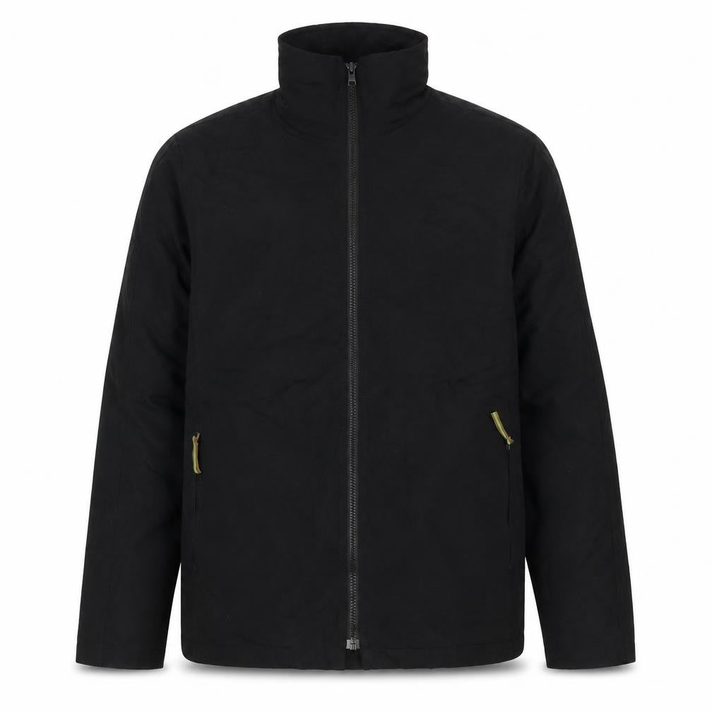 Gap Men’s Black Nylon Full Zip Jacket Size M Stand Collar
