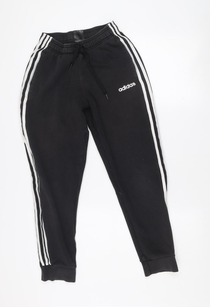adidas Women’s Black Jogger Trousers S Activewear Pants