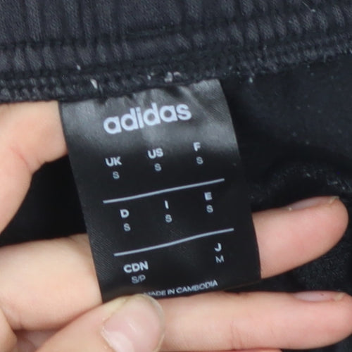 adidas Women’s Black Jogger Trousers S Activewear Pants