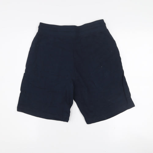 Lonsdale Men’s Blue Athletic Jersey Shorts S – Drawstring Waist Gymwear