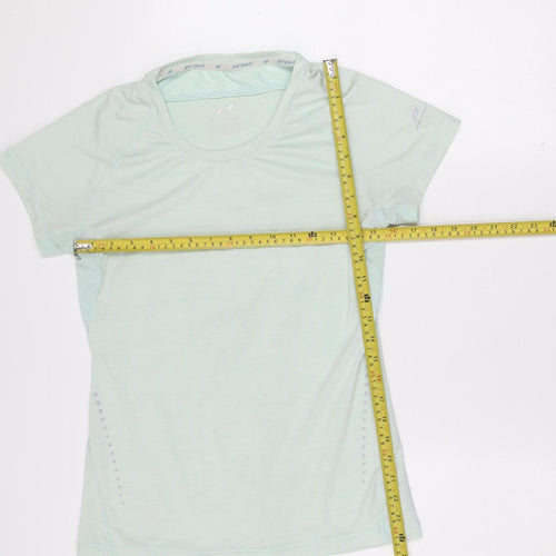 Pro Touch Women Green Size 12 Athletic Short Sleeve Running Top