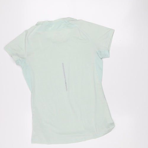 Pro Touch Women Green Size 12 Athletic Short Sleeve Running Top