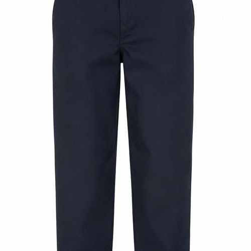 Dunnes Stores Boys Blue School Uniform Trousers 7-8 Years Adjustable Waist