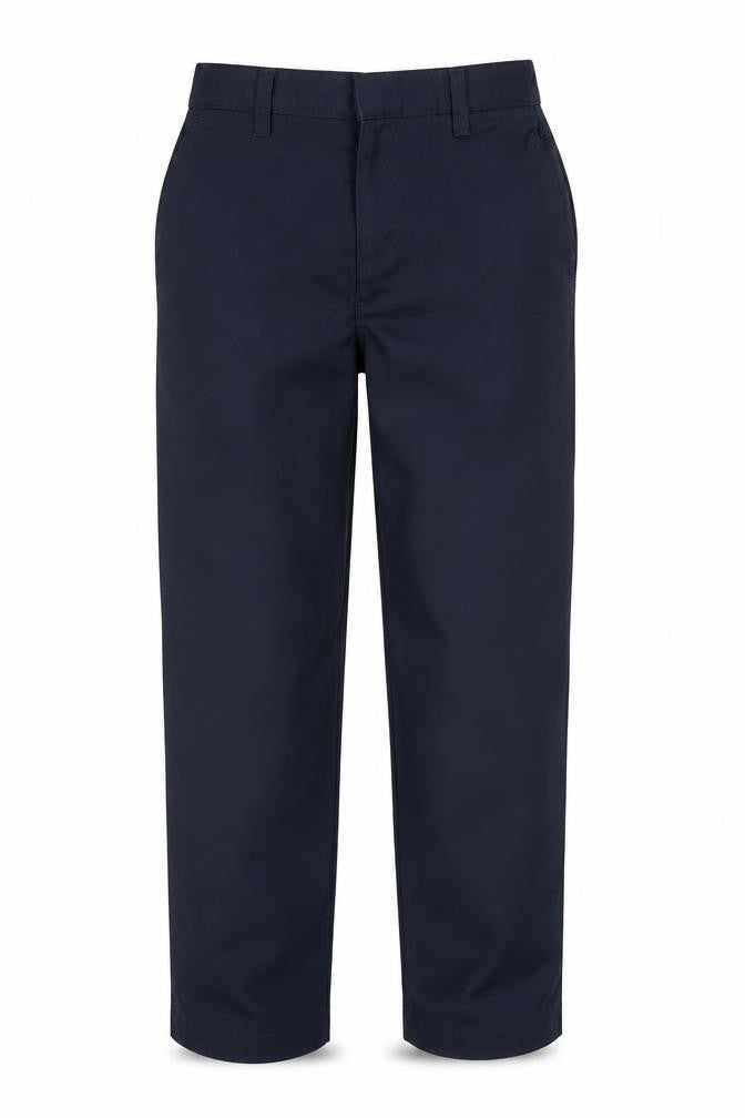 Dunnes Stores Boys Blue School Uniform Trousers 7-8 Years Adjustable Waist