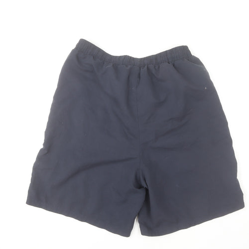 Slazenger Men's Black L Sports Shorts Elastic Waist Quick Dry