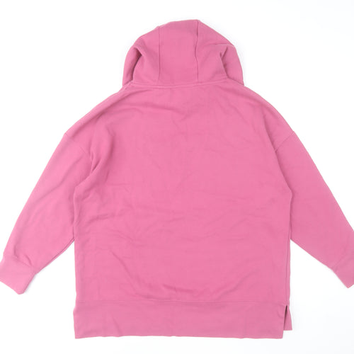 St. Bernard for Dunnes Stores Women Pink Pullover Hoodie Medium