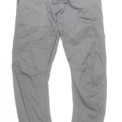 Jack & Jones Grey Chino Trousers Women’s Size 20 Regular Fit