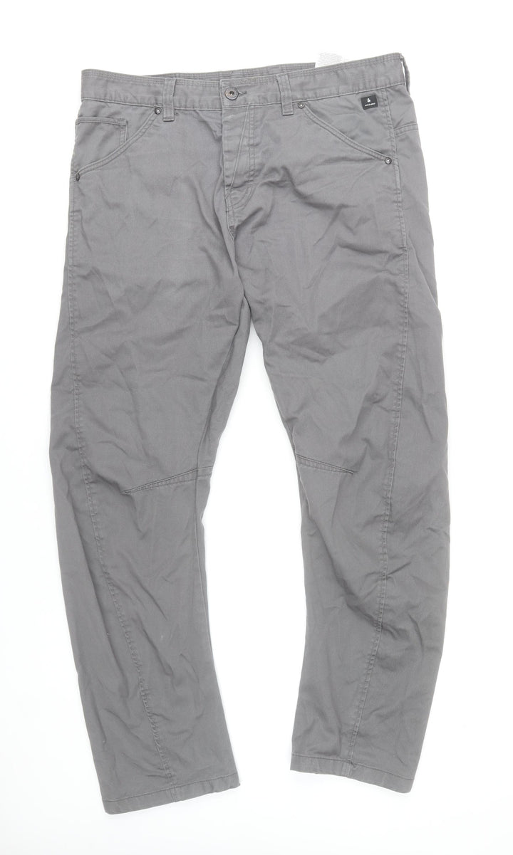 Jack & Jones Grey Chino Trousers Women’s Size 20 Regular Fit