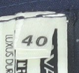 Lavalo Trevi Women's Blue Midi Pencil Skirt Size 12 Workwear