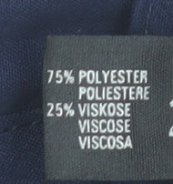 Lavalo Trevi Women's Blue Midi Pencil Skirt Size 12 Workwear