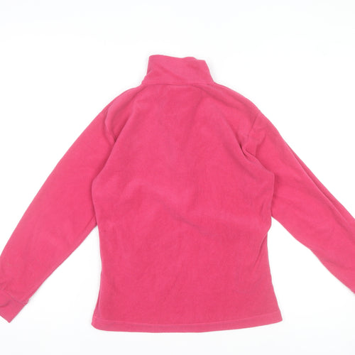Trespass Womens Pink XS Fleece 1/2 Zip Pullover Sweatshirt