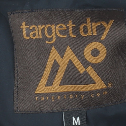 Target Dry Men's Blue Quilted Mid-Length Jacket M
