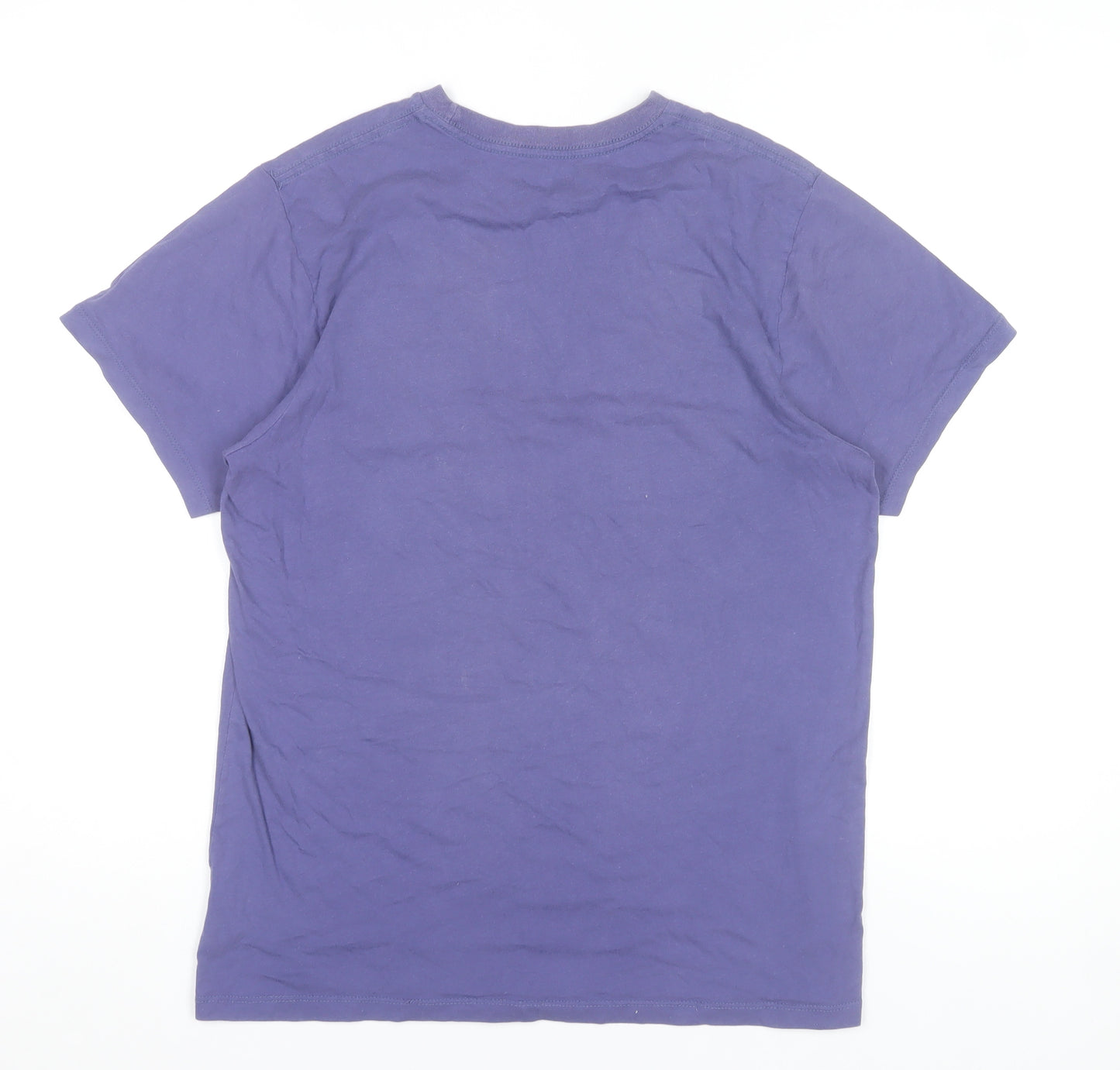 Vans Men's Purple Pocket T-Shirt Size M Cotton Casual