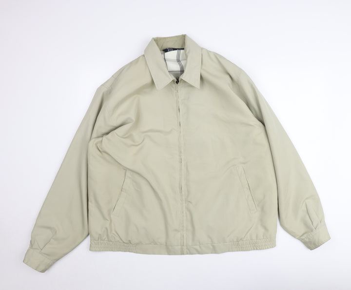 Premier Man Beige L Regular Fit Full Zip Lined Men's Jacket