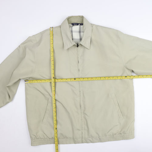 Premier Man Beige L Regular Fit Full Zip Lined Men's Jacket