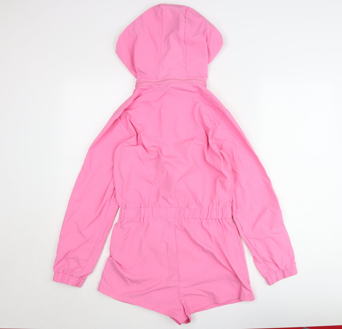 Elsie & Fred Women's Pink XS Hooded Anorak Jacket Lightweight