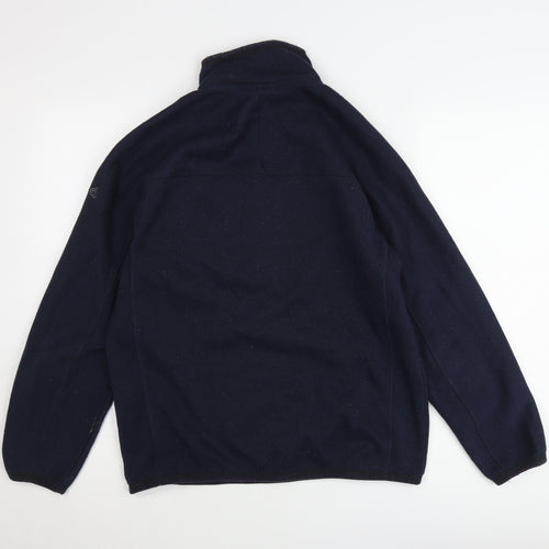 Craghoppers Men's Blue Fleece 1/4 Zip Pullover Sweatshirt Size L
