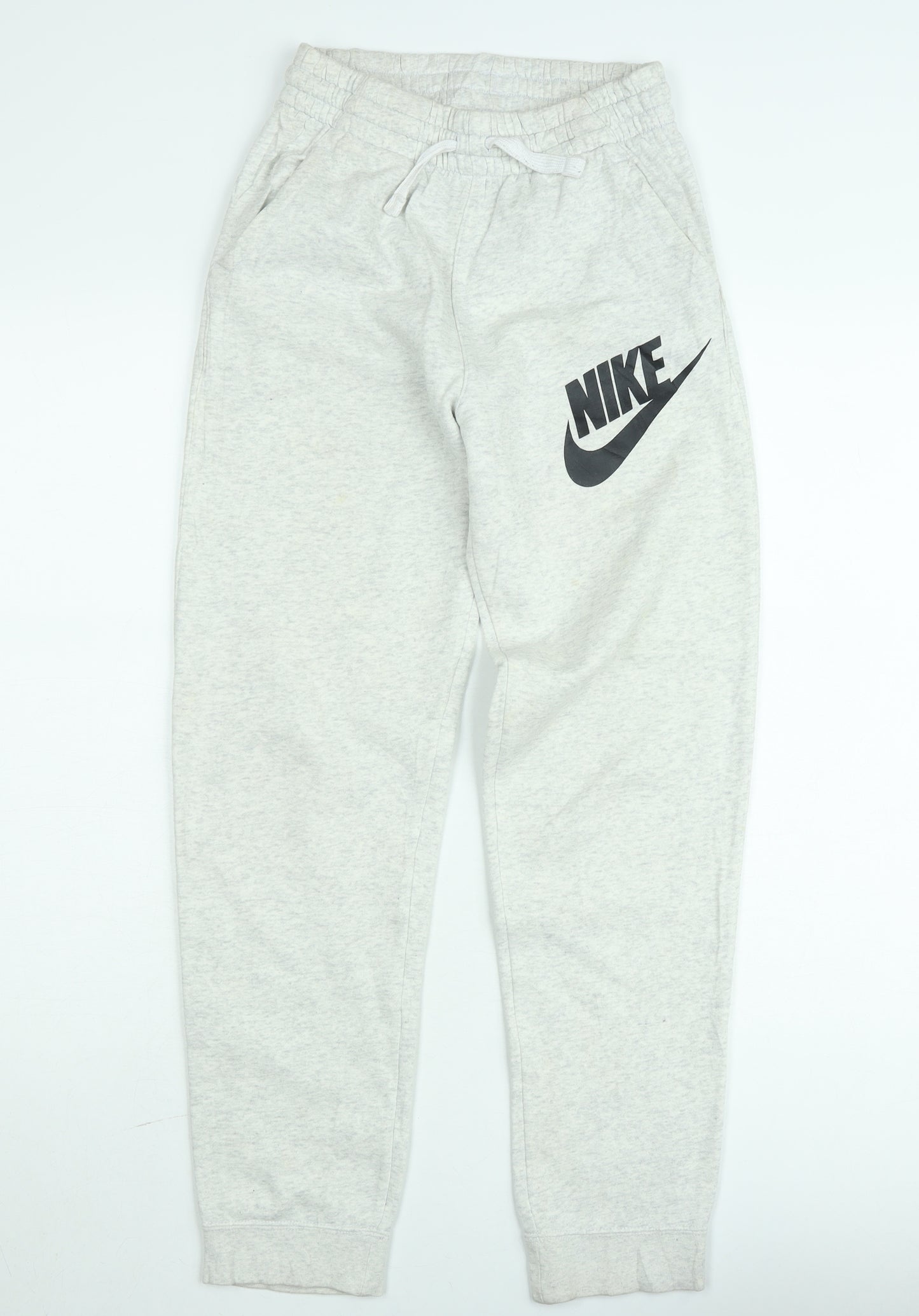 Nike Teens Grey XL Jogger Sweatpants 80% Cotton 20% Polyester