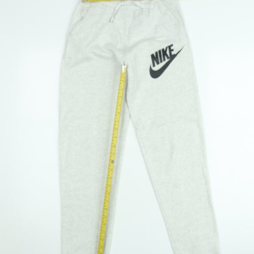 Nike Teens Grey XL Jogger Sweatpants 80% Cotton 20% Polyester