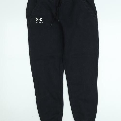 Under Armour Men's Black Medium Fleece Jogger Sweatpants