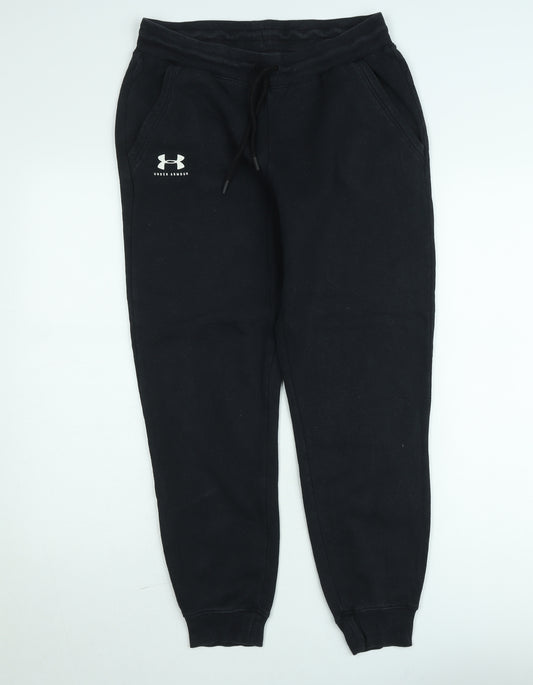 Under Armour Men's Black Medium Fleece Jogger Sweatpants