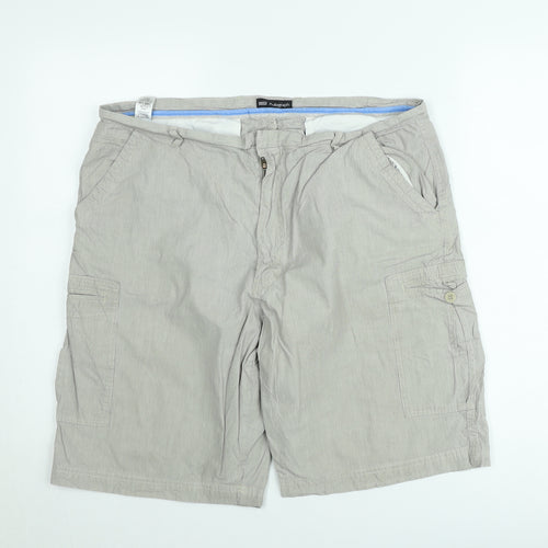 Marks and Spencer Autograph Men's Beige Linen Cargo Shorts Size L 36in