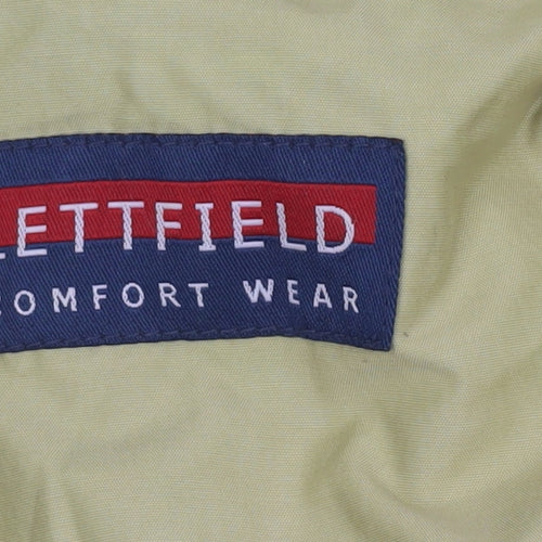 Lettfield Men's Beige Bomber Jacket Size 50 Regular Cotton Nylon