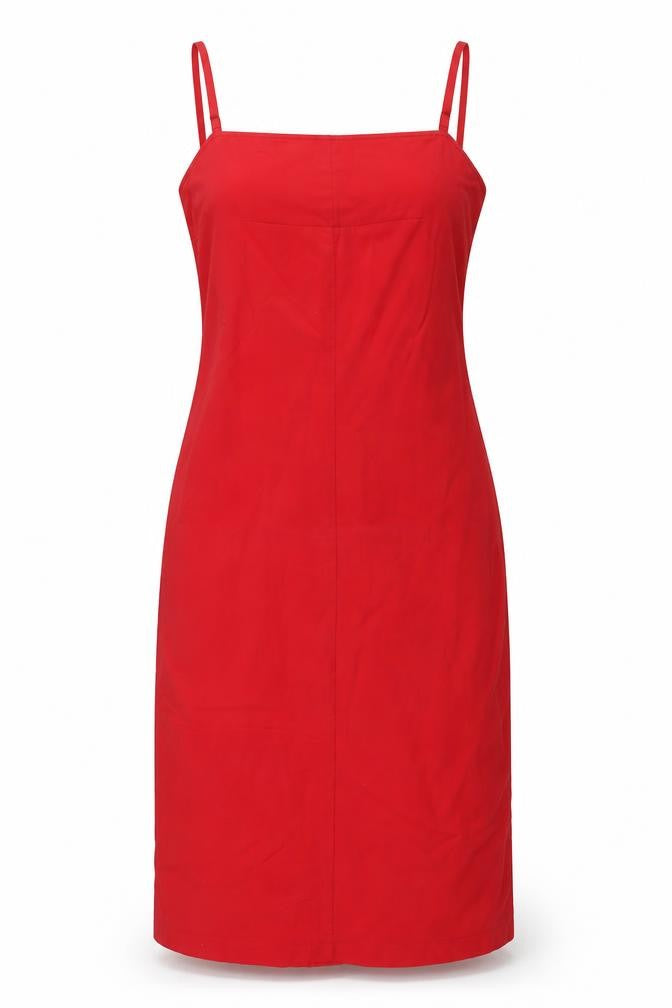 United Colors of Benetton Women's Red Bodycon Dress L