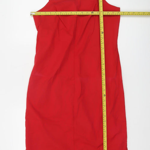 United Colors of Benetton Women's Red Bodycon Dress L