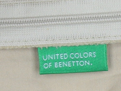 United Colors of Benetton Women Beige M Midi Slip Dress