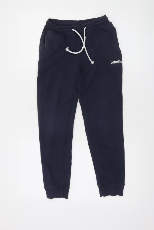 O'Neills Boys Blue Jogger Trousers Age 9-10 Elastic Waist Sportswear
