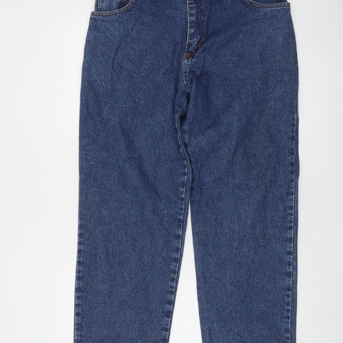 Stag Men's Blue Straight 100% Cotton Jeans Size 36x29 Heavy Duty Denim
