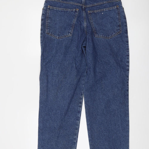 Stag Men's Blue Straight 100% Cotton Jeans Size 36x29 Heavy Duty Denim