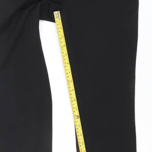 H&M Women’s Black XS Slim Fit Tapered Stretch Trousers