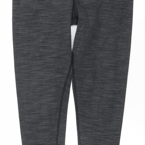 Reebok Women's Black L Leggings | Stretch Activewear Trousers