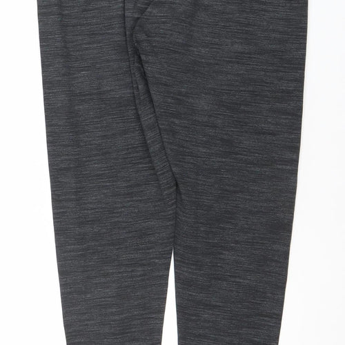 Reebok Women's Black L Leggings | Stretch Activewear Trousers
