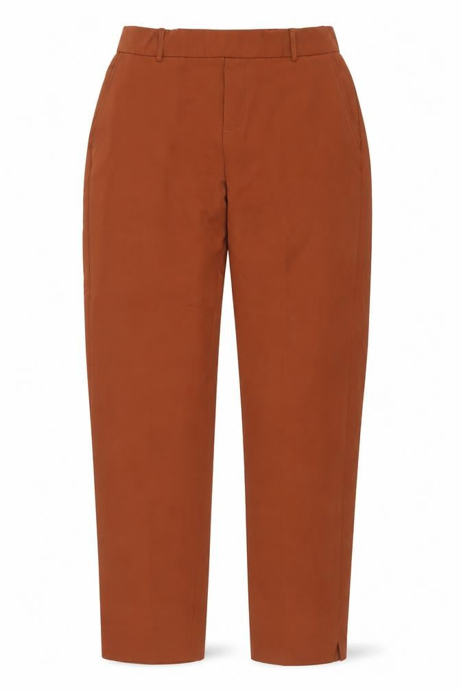 Only Women Brown Chino Trousers S Regular 32in Waist