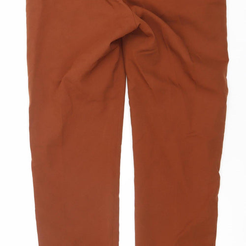 Only Women Brown Chino Trousers S Regular 32in Waist