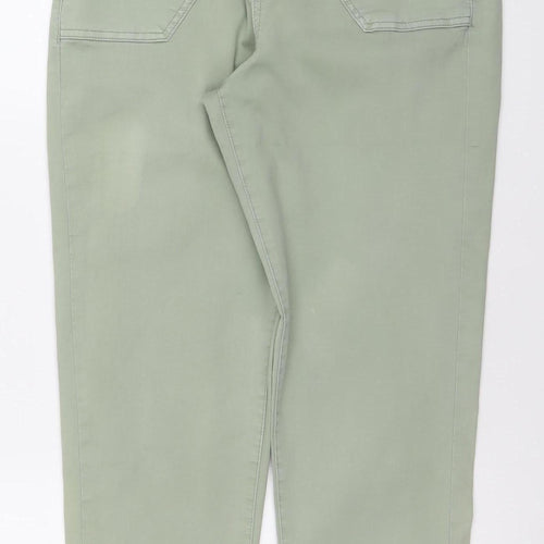 Marks and Spencer Women's Green Tapered Jeans Size 10