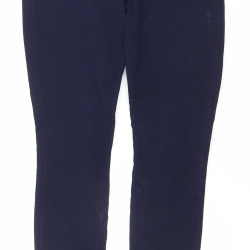 J.Crew Women's Blue Skinny Gigi Pant Visco-Nylon Stretch 2XS