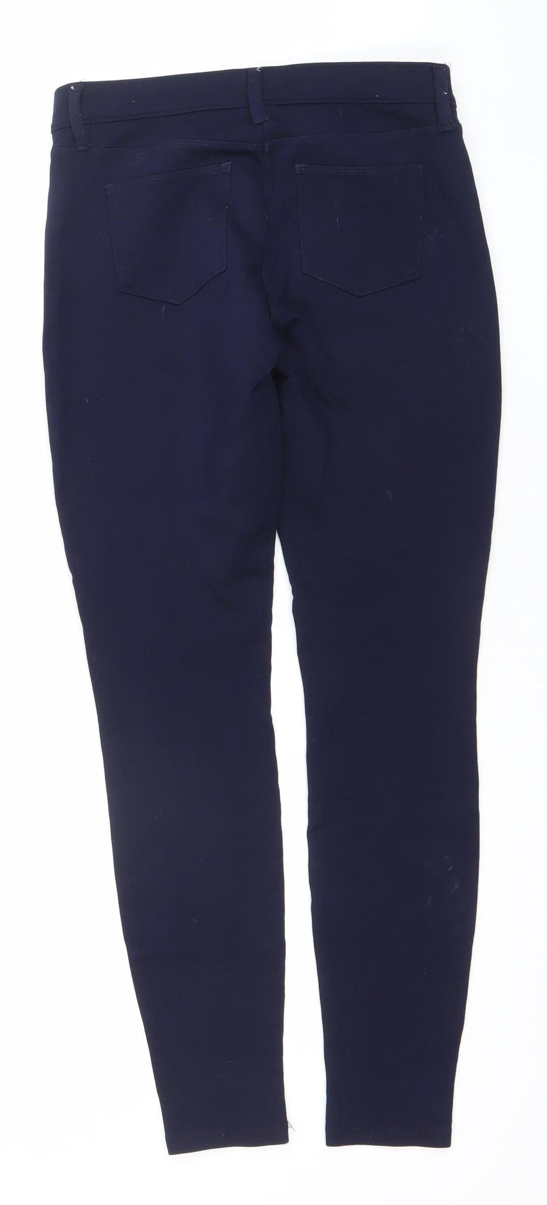 J.Crew Women's Blue Skinny Gigi Pant Visco-Nylon Stretch 2XS