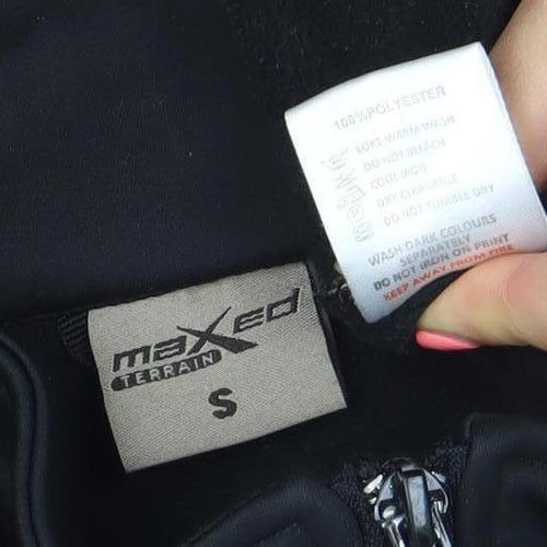 Maxed Terrain Women's Black Softshell Jacket Size S